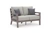 Hillside Barn Patio Loveseat, SideAngle