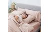 Iced Duvet Coverlet, Styled