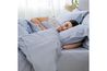 Iced Duvet Coverlet, Styled