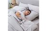 Iced Duvet Coverlet, Styled