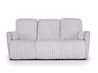 Jessica Reclining Sofa & Conso, Front