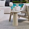 Joppa Outdoor Accent Table, Styled