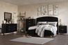 Kailani Upholstered Panel Bed, Styled