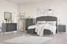 Kailani Upholstered Panel Bed, Styled