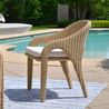 Kavali Outdoor Arm Chair, Styled