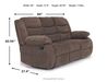 Kelsey Reclining Sofa, Angle
