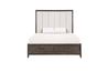 Landon Upholstered Panel Bed, Front