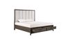Landon Upholstered Panel Bed, AngledAngle