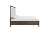 Landon Upholstered Panel Bed, Side