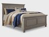 Lettner Panel Bed & Dresser & , Angle