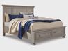 Lettner Panel Bed & Dresser & , Angle