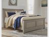 Lettner Sleigh Bed, Styled