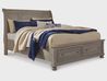Lettner Sleigh Bed & Dresser &, Angle