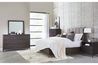Lucerne Upholstered Panel Bed, Styled