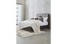 Lucerne Upholstered Panel Bed, Styled