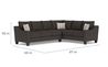 Lucy Tux Sofa Sectional, 