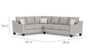 Lucy Tux Sofa Sectional, 