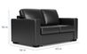 Luigi Full Sleeper Loveseat, 