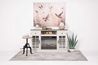 Madeline Fireplace Console, Styled