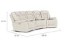 Malibu 3 Power Theater Sofa, 