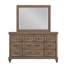 Mariana Panel Bed & Dresser & , Front