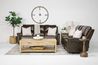 Martina Reclining Sofa & Loves, Styled
