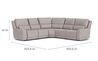 Mason 5 Piece 2 Power Sectiona, 