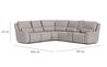 Mason 6 Piece 2 Power Sectiona, 