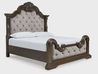 Maylee Upholstered Panel Bed &, Angle