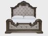 Maylee Upholstered Panel Bed &, Front