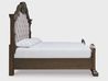 Maylee Upholstered Panel Bed, Side