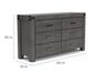 Meadow Panel Bed & Dresser & M, 