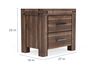 Meadow Panel Bed & Dresser & M, 