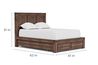 Meadow Panel Bed & Dresser & M, 