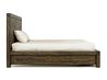 Meadow Panel Bed w/ Storage in Brown, California King, Image 3
