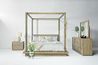 Melbourne Canopy Bed & Dresser, Styled