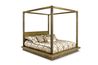Melbourne Canopy Bed & Dresser, AngledAngle