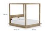 Melbourne Canopy Bed & Dresser, 