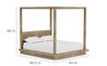 Melbourne Canopy Bed & Dresser, 