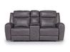 Mia 2 Power Console Loveseat, Front