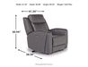 Mia 2 Power Recliner, Angle