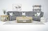 Mia 6 Piece 2 Power Sectional, Styled