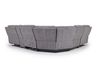 Mia 6 Piece 2 Power Sectional , Back