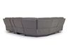 Mia 6 Piece Reclining Sectiona, Back