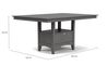 Miami Adjustable Height Dining, 