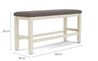 Miami Counter Height Bench, 