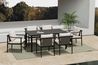 Moana Outdoor Side Chair, Styled