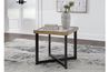 Montia End Table, Styled