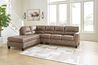 Navi Queen Sleeper Chaise Sect, Styled