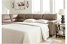 Navi Queen Sleeper Chaise Sect, StyledOpen